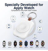Powerbank | Apple Watch Powerbank Oplader (1800 mAh) - Hvid - DELUXECOVERS.DK