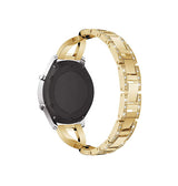 Samsung Galaxy Watch 5 | Samsung Galaxy Watch 5 -  Diamant Rustfrit Stål Dame Urrem - Guld - DELUXECOVERS.DK