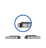 iPhone Beskyttelsesglas | iPhone 13 - NTJO™ 9H Kamera Linse Beskyttelsesglas - Sort - DELUXECOVERS.DK
