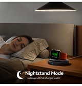 Apple Watch Opladere & Standere | JOYROOM™ Oplader/Stander til Apple Watch - 3W - Sort - DELUXECOVERS.DK