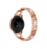 Samsung Galaxy Watch 7 | Samsung Galaxy Watch 7 (40/44mm) - Diamant Rustfrit Stål Dame Urrem - Roseguld - DELUXECOVERS.DK
