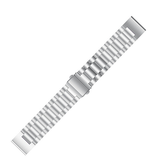 QUICKFIT | Garmin QuickFit 26mm - CNC Pro Rustfrit Stål Urlænke - Sølv - DELUXECOVERS.DK
