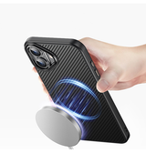 iPhone 16 Plus | iPhone 16 Plus - DeLX™ Full Carbon Cover - MagSafe Kompatibel - DELUXECOVERS.DK