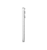 iPhone 15 Plus | iPhone 15 Plus - DeLX™ Glitter Silikone Cover M. MagSafe - Sølv - DELUXECOVERS.DK