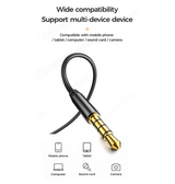 Mikrofon | Clip-On Mikrofon - MiniJack 3.5mm - Sort - JOYROOM™ - DELUXECOVERS.DK