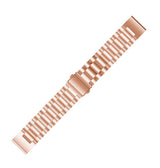 QUICKFIT | Garmin QuickFit 22mm - CNC Pro Rustfrit Stål Urlænke - Rose - DELUXECOVERS.DK