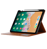 iPad 6 | iPad 6 - 9.7" - Verona™ Vigor Læder Cover - Sort - DELUXECOVERS.DK