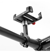 Mobilholdere til Cykel | PROMEND - Aluminium Mobilholder til Cykel / Motorcykel - Sort - DELUXECOVERS.DK