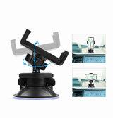 Mobilholder (Sugekop) | PULUZ™ 360° Telefonholder m. sugekop - Sort - DELUXECOVERS.DK