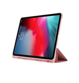 iPad Pro 12,9 (2021) | iPad Pro 12,9" (2022/2021) - SoftHue™ Silikone Tri-Fold Cover - Pink - DELUXECOVERS.DK