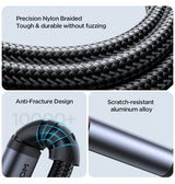 Kabel Special | JOYROOM™ | Lightning til 3.5mm Mini-jack kabel - Sort - 1.2M - DELUXECOVERS.DK