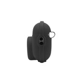 Airpods 3 | AirPods 3 | DeLX™ silikonskal med AirTag-hållare - Svart - DELUXECOVERS.SE