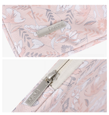 Macbook Sleeve | MacBook 12" - Rose Flowers Læder Sleeve m. hank - Pink - DELUXECOVERS.DK