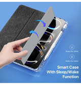 iPad Pro 11 (2024) | iPad Pro 11" (2024/2025) - DUX DUCIS® Unid Hybrid Trifold Cover - Sort - DELUXECOVERS.DK