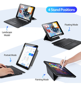 iPad Pro (2017) | iPad Pro 10.5" (2017) - Bluetooth tastatur-cover – Sort – DUX DUCIS™ - DELUXECOVERS.DK