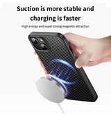 iPhone 14 | iPhone 14 - DeLX™ Full Carbon Cover - MagSafe Kompatibel - DELUXECOVERS.DK