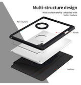 iPad 7/8/9 | iPad 10.2" 7/8/9 (2019/2020/2021) - 360° akrylfodral med ställ - Svart - DELUXECOVERS.SE