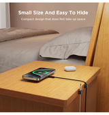 Kabelorganisering | Magnestisk Kabelholder - 3 Stk. - Hvid - JOYROOM™ - DELUXECOVERS.DK