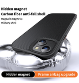 iPhone 14 | iPhone 14 - DeLX™ Full Carbon Cover - MagSafe Kompatibel - DELUXECOVERS.DK