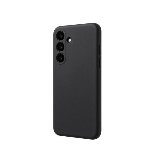Samsung Galaxy S24 Plus | Samsung Galaxy S24 Plus - Deluxe™ Soft Touch Silikone Cover - Sort - DELUXECOVERS.DK