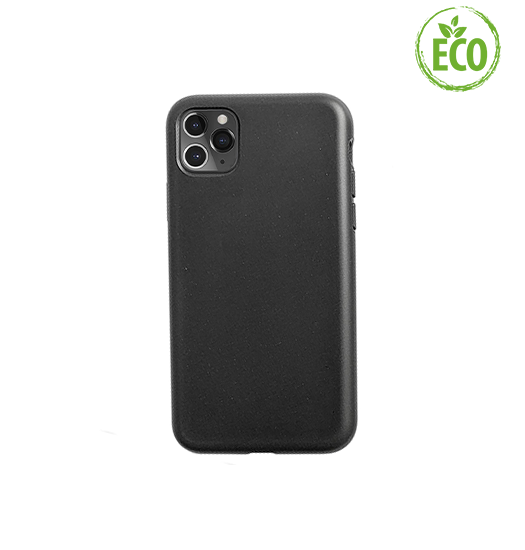 iPhone 11 Pro Max | iPhone 11 Pro Max - EcoCase™ 100% Plantebaseret Cover - Sort - DELUXECOVERS.DK