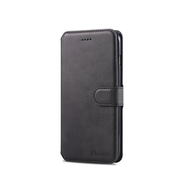 iPhone 6 / 6s | iPhone 6/6s - AZNS™ Diary Læder Etui / Taske M. Pung - Sort - DELUXECOVERS.DK