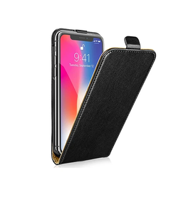 iPhone 11 | iPhone 11 - Diary Vertikal Læder FlipCover Etui - Sort - DELUXECOVERS.DK