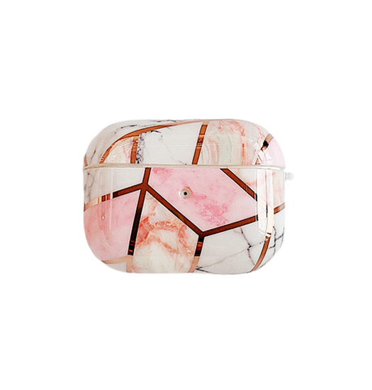 Airpods Pro 2 | AirPods Pro (1/2 Gen)| Chania™ Marmor Beskyttelse Cover - Apofylit Druse - DELUXECOVERS.DK