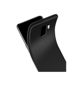Samsung Galaxy S9+ | Samsung Galaxy S9+ (Plus) - Novo Frosted Matte Slim Silikone Cover - Sort - DELUXECOVERS.DK