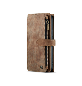 iPhone 13 Mini | iPhone 13 Mini - CaseMe™ Multifunktionel Læder Etui / Pung - Brun - DELUXECOVERS.DK