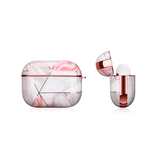 Airpods Pro 2 | AirPods Pro (1/2 Gen) | UNIQ™ Marmor Beskyttelse Cover - Rose Pearl - DELUXECOVERS.DK
