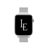Apple Watch 38-42mm | Apple Watch (38/40/SE/41/42mm) - L'Empiri™ Milanese Thin Loop - Sølv - DELUXECOVERS.DK