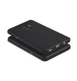 Samsung Galaxy S9+ | Samsung Galaxy S9+ (Plus) - Ultratynd Matte Series Cover V.2.0 - Sort/Gennemsigtig - DELUXECOVERS.DK