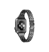Apple Watch 38-42mm | Apple Watch (38/40/SE/41/42mm) - Koh-i-Noor Dame Urlænke - Sort - DELUXECOVERS.DK