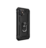 iPhone 12 Mini | iPhone 12 Mini - NX Pro™ Armor Cover m. Ring Holder - Sort - DELUXECOVERS.DK