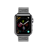 Apple Watch 42-49mm | Apple Watch (42/44/SE/45/46/49mm) - Nato Military Nylon Rem - Mat Gray - DELUXECOVERS.DK