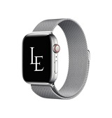 Apple Watch 38-42mm | Apple Watch (38/40/SE/41/42mm) - L'Empiri™ Milanese Loop - Sølv - DELUXECOVERS.DK