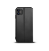 iPhone 11 | iPhone 11 - Realike™ Folio Læder Cover M. Kortholder - Sort - DELUXECOVERS.DK