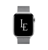 Apple Watch 42-49mm | Apple Watch (42/44/SE/45/46/49mm) - L'Empiri™ Milanese Loop - Sølv - DELUXECOVERS.DK