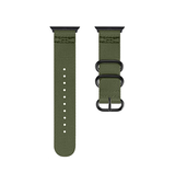 Apple Watch 42-49mm | Apple Watch (42/44/SE/45/46/49mm) - Nato Military Nylon Rem - Army Green - DELUXECOVERS.DK