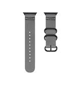 Apple Watch 42-49mm | Apple Watch (42/44/SE/45/46/49mm) - Nato Military Nylon Rem - Mat Gray - DELUXECOVERS.DK