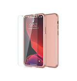 iPhone 11 Pro | iPhone 11 Pro - 360° Fuld Cover M. Beskyttelsesglas - Rose - DELUXECOVERS.DK
