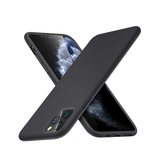 iPhone 11 Pro | iPhone 11 Pro - PRO+ Design Mat Slim Silikone Cover - Sort - DELUXECOVERS.DK