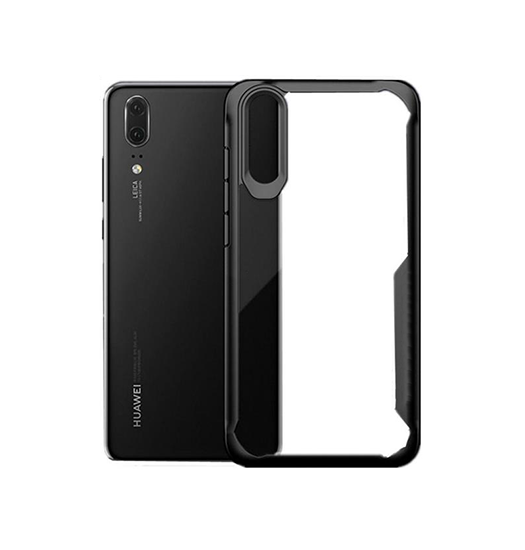 Huawei P20 | Huawei P20 - ImpactShield Hybrid Håndværker Cover - Sort - DELUXECOVERS.DK