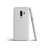 Samsung Galaxy S9+ | Samsung Galaxy S9+ (Plus) - Ultratynd Matte Series Cover V.2.0 - Hvid/Klar - DELUXECOVERS.DK