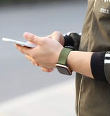 Apple Watch 38-42mm | Apple Watch (38/40/SE/41/42mm) - Nato Military Nylon Rem - Army Green - DELUXECOVERS.DK