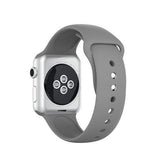Apple Watch 42-49mm | Apple Watch (42/44/SE/45/46/49mm) - PRO+ Silikone Sportsrem - Concrete - DELUXECOVERS.DK