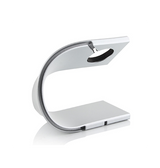Apple Watch Opladere & Standere | Apple Watch - CNC Aluminium Dock / Oplader Stand - Sølv - DELUXECOVERS.DK