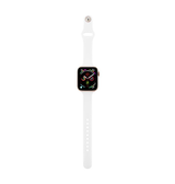 Apple Watch 38-42mm | Apple Watch (38/40/SE/41/42mm) - ICON™ Tynd Classic Silikone Rem - Hvid - DELUXECOVERS.DK