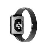 Apple Watch 38-42mm | Apple Watch (38/40/SE/41/42mm) - L'Empiri™ Milanese Thin Loop - Sort - DELUXECOVERS.DK